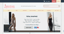 Desktop Screenshot of americanshapewear.com