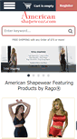 Mobile Screenshot of americanshapewear.com
